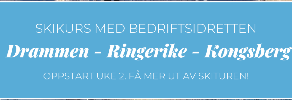 SKIKURS KONNERUD - KONGSBERG - RINGERIKE
